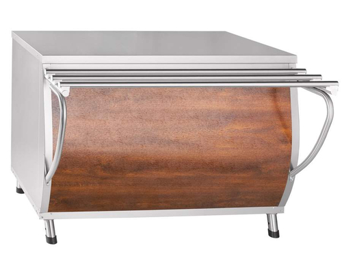 Прилавок для горячих напитков ПГН-70Т-02 (нейтральный стол, без полок)