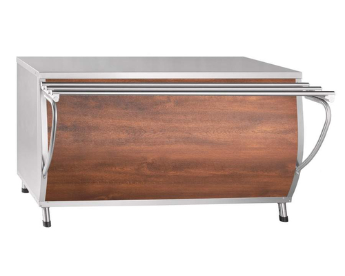 Прилавок для горячих напитков ПГН-70Т-03 (нейтральный стол, без полок)