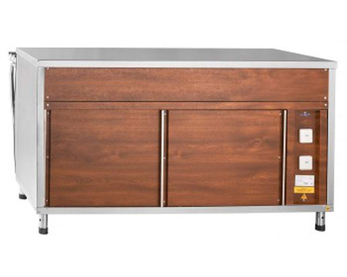 Прилавок для горячих напитков ПГН-70Т-03 (нейтральный стол, без полок)