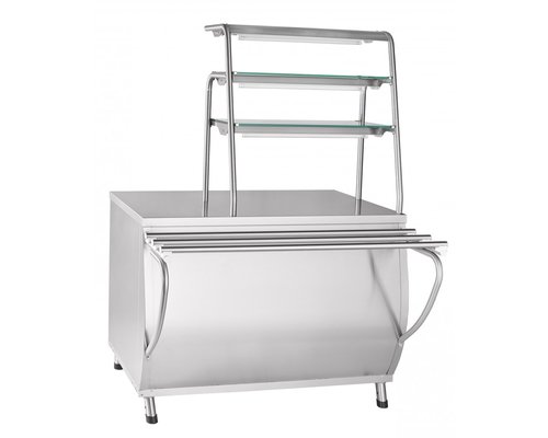 Прилавок для горячих напитков ПГН-70Т (нейтральный стол)