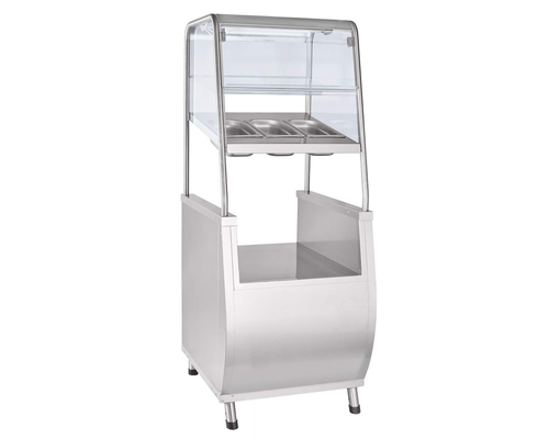 Прилавок для столовых приборов ПСПХ-70Т с хлебницей