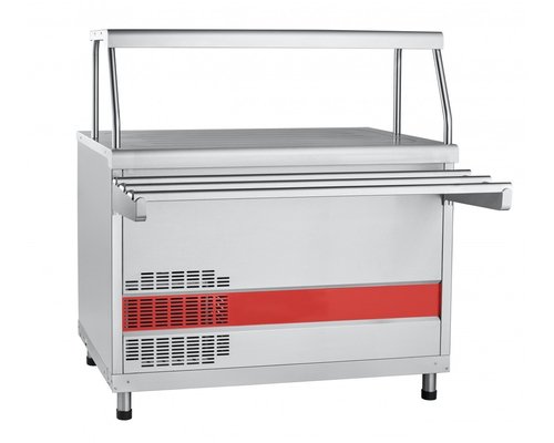 Прилавок холодильный ПВВ(Н)-70КМ-НШ (открытый, с нейтр. шкафом)