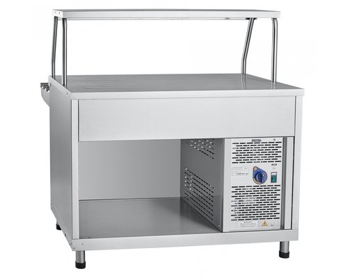 Прилавок холодильный ПВВ(Н)-70КМ-НШ (открытый, с нейтр. шкафом)