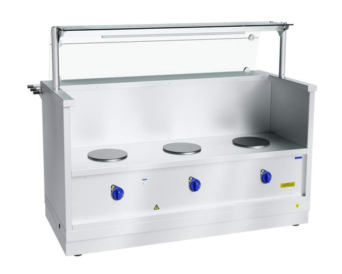 Прилавок-мармит 1-х блюд ПМЭС-70Х-01