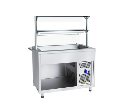 Прилавок-витрина холодильный HOT-LINE ПВВ(Н)-70Х-02-НШ