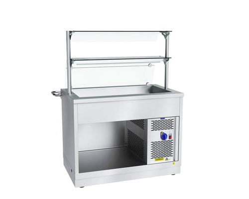 Прилавок-витрина холодильный HOT-LINE ПВВ(Н)-70Х-02-НШ