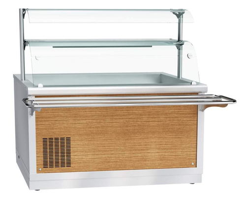 Прилавок-витрина холодильный HOT-LINE ПВВ(Н)-70Х-03-НШ