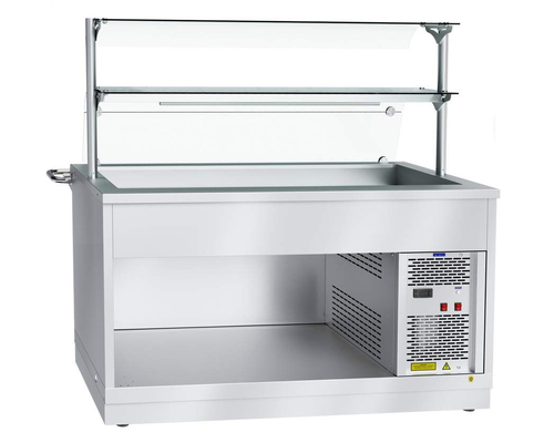 Прилавок-витрина холодильный HOT-LINE ПВВ(Н)-70Х-03-НШ