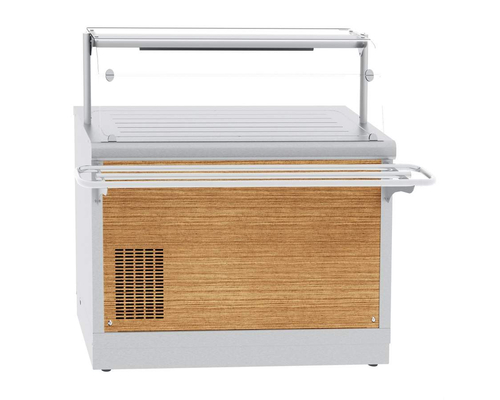 Прилавок-витрина холодильный HOT-LINE ПВВ(Н)-70Х-04-НШ