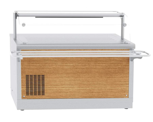 Прилавок-витрина холодильный HOT-LINE ПВВ(Н)-70Х-05-НШ