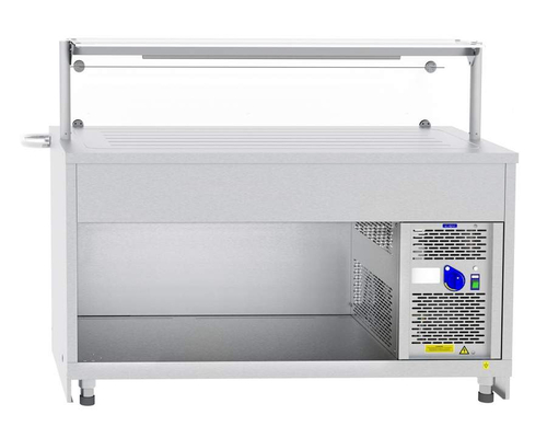 Прилавок-витрина холодильный HOT-LINE ПВВ(Н)-70Х-05-НШ