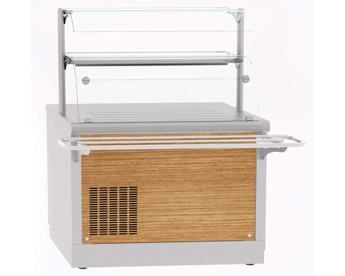 Прилавок-витрина холодильный HOT-LINE ПВВ(Н)-70Х-06-НШ