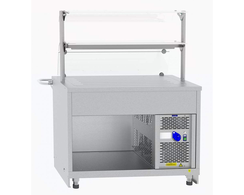 Прилавок-витрина холодильный HOT-LINE ПВВ(Н)-70Х-06-НШ