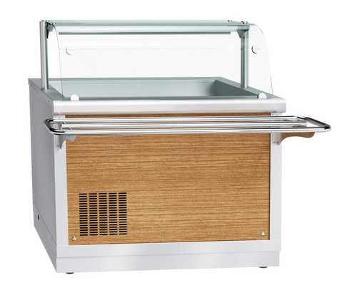 Прилавок-витрина холодильный HOT-LINE ПВВ(Н)-70Х-НШ