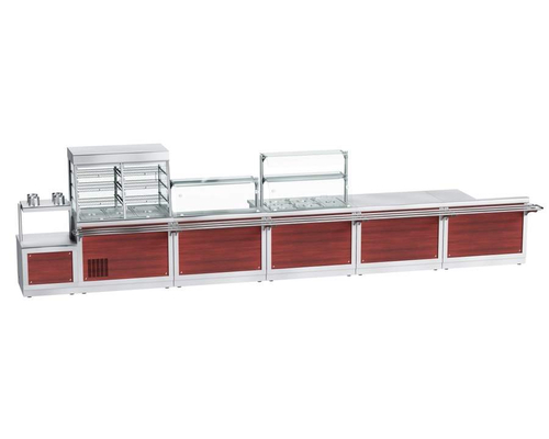 Прилавок-витрина холодильный HOT-LINE ПВВ(Н)-70Х-НШ