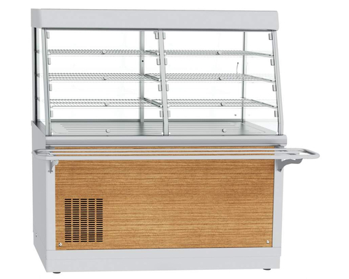 Прилавок-витрина холодильный HOT-LINE ПВВ(Н)-70Х-С-01-ОК