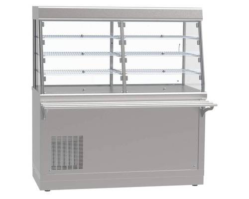 Прилавок-витрина холодильный HOT-LINE ПВВ(Н)-70Х-С-01-ОК