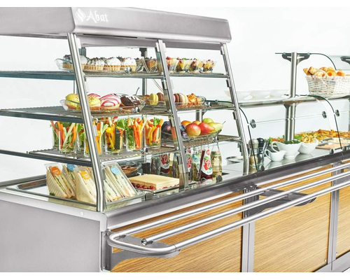 Прилавок-витрина холодильный HOT-LINE ПВВ(Н)-70Х-С-01-ОК