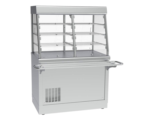 Прилавок-витрина холодильный HOT-LINE ПВВ(Н)-70Х-С-02-НШ