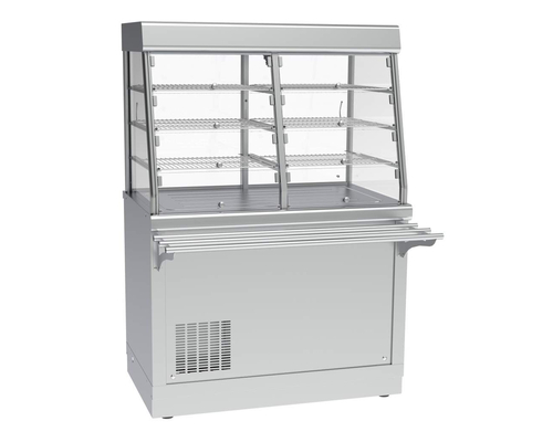 Прилавок-витрина холодильный HOT-LINE ПВВ(Н)-70Х-С-02-НШ