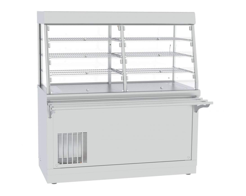 Прилавок-витрина холодильный HOT-LINE ПВВ(Н)-70Х-С-03-НШ