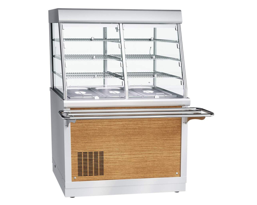 Прилавок-витрина холодильный HOT-LINE ПВВ(Н)-70Х-С-НШ