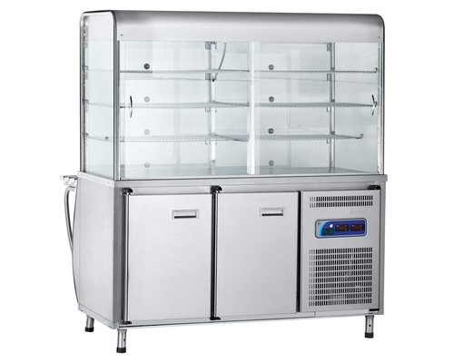 Прилавок-витрина холодильный ПВВ(Н)-70М-С-ОК с охл. камерой