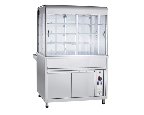 Прилавок-витрина тепловой ПВТ-70КМ (закрытая витрина)