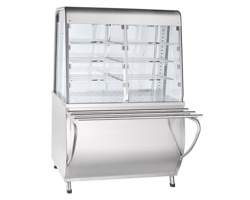 Прилавок-витрина тепловой ПВТ-70Т (закрытая витрина)