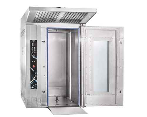 Ротационный пекарский шкаф Abat РПШ-16-2/1М (с тележкой ТШГ-16-01)