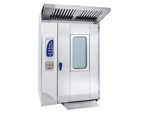 Ротационный пекарский шкаф Abat РПШ-16-2/1М (с тележкой ТШГ-16-2/1)