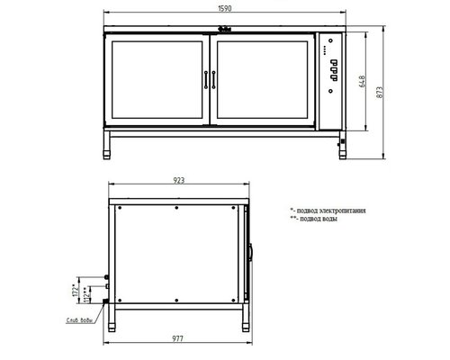 Шкаф расстоечный Abat ШРТ-6-ЭШП Super