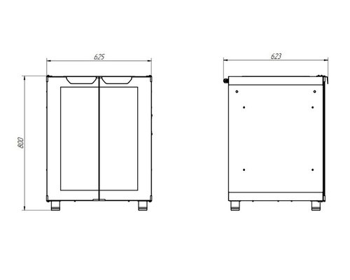 Шкаф расстоечный Abat ШРТ-8-01Э