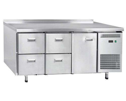 Стол морозильный Abat СХН-70-023 (1 полка, 4 выкатных ящика под GN-1/1)