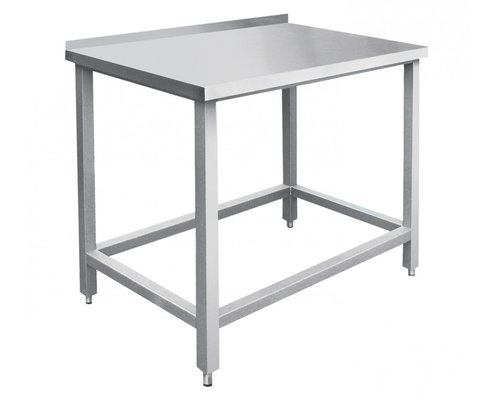 Стол пристенный с бортом СПРП-6-1 (каркас крашеный)