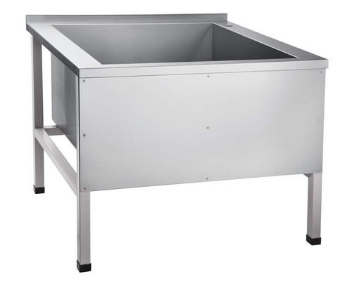 Ванна котломоечная 1-секц. ВМП-9-1 (мойка 800х800х500 мм) каркас крашен.