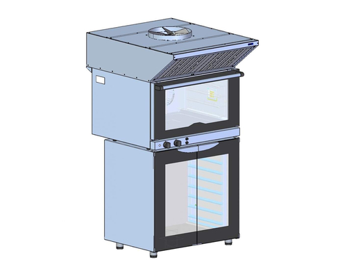 Зонт вытяжной встраиваемый Abat ЗВВ-6-6/4 для КЭП-6