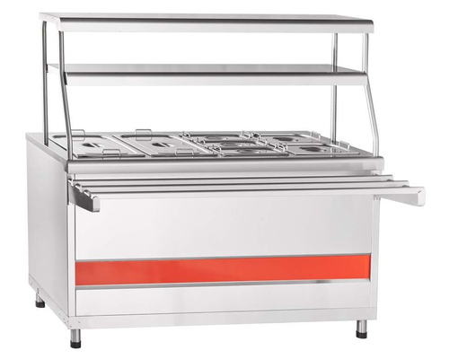 Электрический мармит Abat ЭМК-70КМШ (с подогреваемым шкафом)