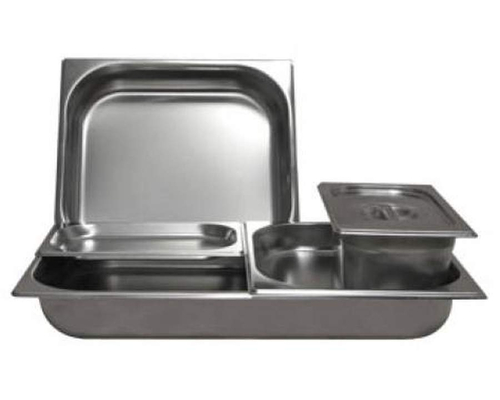 Комплект из шести гастроемкостей для мармита 2-х блюд (1500мм)