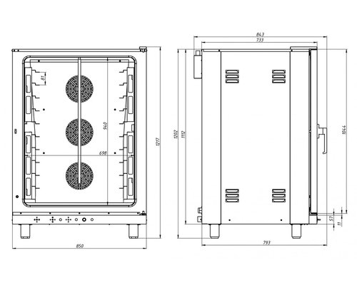 Конвекционная печь Grill Master ФЖШ/10