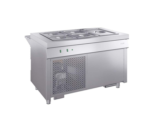 Охлаждаемый стол Ривьера ОС-1200-02-О (с отверстием под полку)