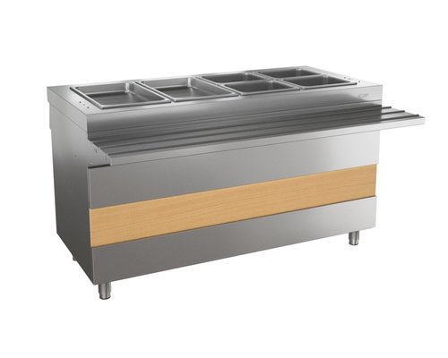 Охлаждаемый стол Ривьера ОС-1500-02-О (с отверстием под полку)