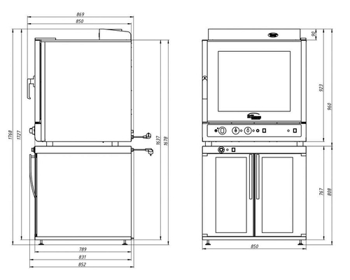 Расстоечный шкаф РПК 7