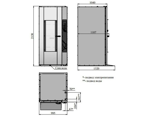 Шкаф расстоечный тепловой Abat ШРТ-18М (разборный)