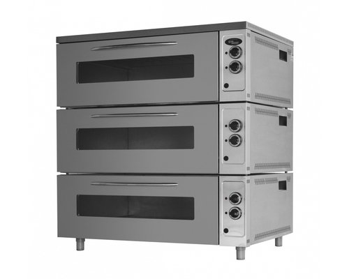 Шкаф жарочно-пекарский ШжЭ/3 (секционный, полностью н/сталь)