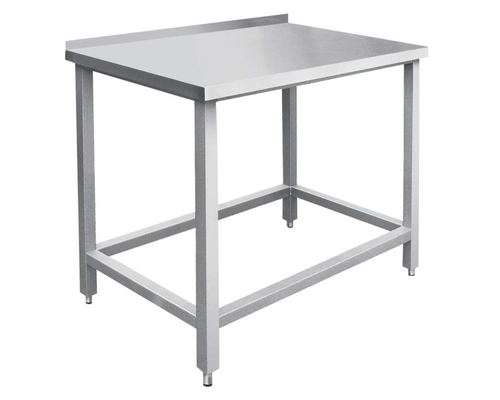 Стол пристенный с бортом СПРП-6-0 (каркас крашеный)