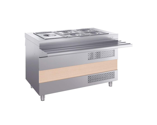 Охлаждаемый стол Ривьера ОС-1200-02 (без отверстий под полку)