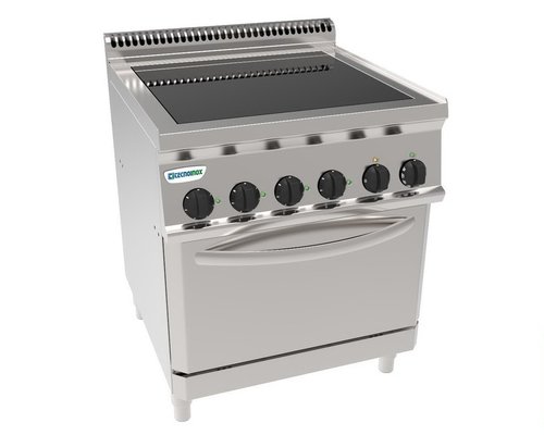 Плита 4-конфорочная 900 серии Tecnoinox PFC8VE9