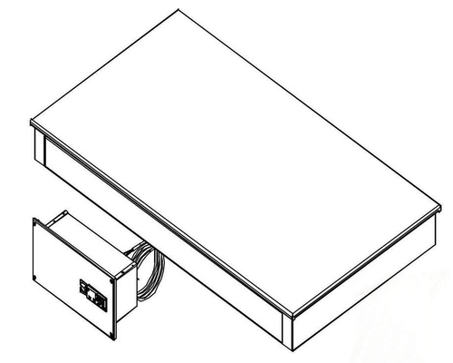 Поверхность тепловая встраиваемая Kovinastroj SN-PVO-3