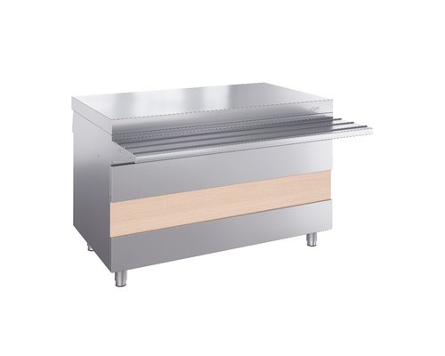 Прилавок для горячих напитков Ривьера ПГН-1120-02-О (с отверстием под полку)